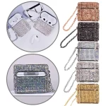 Cylindrical Diamond Bluetooth Earphone Protective Case, For AirPods 4, For AirPods Pro 2, For AirPods 3, For AirPods Pro - Image 2