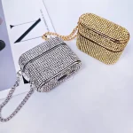 Cylindrical Diamond Bluetooth Earphone Protective Case, For AirPods 4, For AirPods Pro 2, For AirPods 3, For AirPods Pro - Image 4
