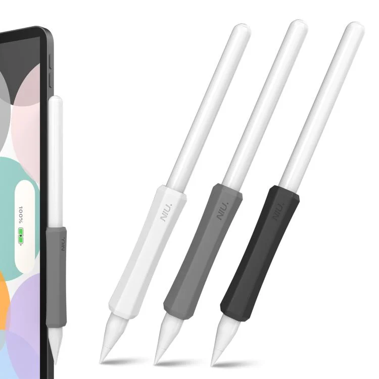 EDA007735501A.webp LC03-X 3pcs / Set Stylus Silicone Protective Grip Cover for Apple Pencil 2 / Pro / USB-C - Image 1
