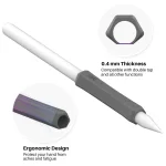 LC03-X 3pcs / Set Stylus Silicone Protective Grip Cover for Apple Pencil 2 / Pro / USB-C - Image 5