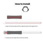 LC03-X 3pcs / Set Stylus Silicone Protective Grip Cover for Apple Pencil 2 / Pro / USB-C - Image 6