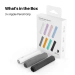 LC03-X 3pcs / Set Stylus Silicone Protective Grip Cover for Apple Pencil 2 / Pro / USB-C - Image 7