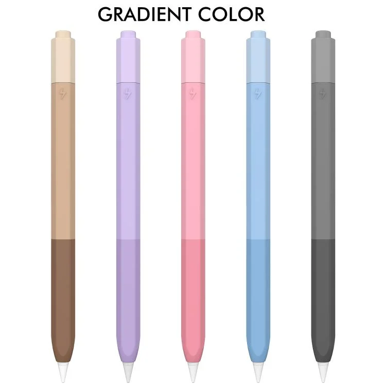 EDA0077357_B1.webp LC05 Anti-roll Silicone Protective Stylus Pen Case, For Apple Pencil 2 / Pro - Image 2