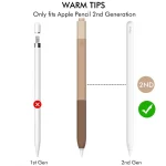 LC05 Anti-roll Silicone Protective Stylus Pen Case, For Apple Pencil 2 / Pro - Image 3