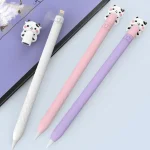 LC129-1 Cartoon Anti-roll Silicone Protective Stylus Pen Case, For Apple Pencil 1 - Image 2