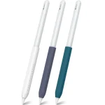 LC182-X 3pcs / Set Stylus Silicone Protective Grip Cover for Apple Pencil 2 / Pro / USB-C
