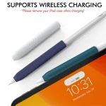 LC182-X 3pcs / Set Stylus Silicone Protective Grip Cover for Apple Pencil 2 / Pro / USB-C - Image 5