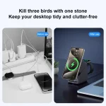 X11 180 Degree Rotation 4 in 1 Magnetic Wireless Charging, X11 - Image 5