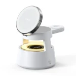 DUZZONA W23 5 in 1 Magnetic Wireless Charger with Bluetooth Speaker