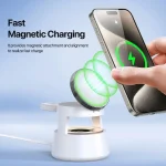 DUZZONA W23 5 in 1 Magnetic Wireless Charger with Bluetooth Speaker - Image 5