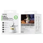 DUZZONA W23 5 in 1 Magnetic Wireless Charger with Bluetooth Speaker - Image 9