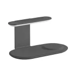 V2206 3 in 1 15W Wireless Charger with Night Light, V2206 (Black), V2206 (Silver)