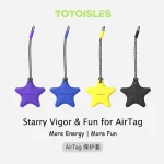 YOYOISLES Air Stars Series EVA Keychain Locator Protective Case, For Airtag - Image 2