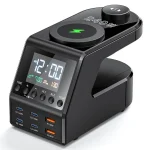 9 in 1 240W Multifunctional Multi-Port Charging Station with Alarm Function