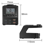 9 in 1 240W Multifunctional Multi-Port Charging Station with Alarm Function - Image 4