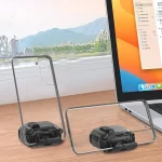 Bumblebee Fiber Texture Earphones Case with Hook & Holder, For Samsung Galaxy Buds3 / Buds3 Pro - Image 5