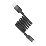 MOMAX Mag.Link DA57 66W USB to USB-C / Type-C Magnetic Braided Fast Charging Cable, 1m