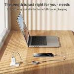 MOMAX DC35 100W USB-C / Type-C to USB-C / Type-C Magnetic Braided Data Cable, 1m - Image 8