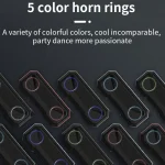 X8 Wireless Bluetooth Speaker IPX7 Waterproof Color Light Subwoofer - Image 11