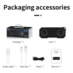 X8 Wireless Bluetooth Speaker IPX7 Waterproof Color Light Subwoofer - Image 12