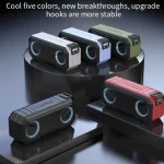 X8 Wireless Bluetooth Speaker IPX7 Waterproof Color Light Subwoofer - Image 3