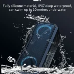 X8 Wireless Bluetooth Speaker IPX7 Waterproof Color Light Subwoofer - Image 4