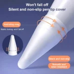 NC001 Extended Silent Non-Slip Silicone Stylus Pen Tip Cover, For Apple Pencil Series - Image 2