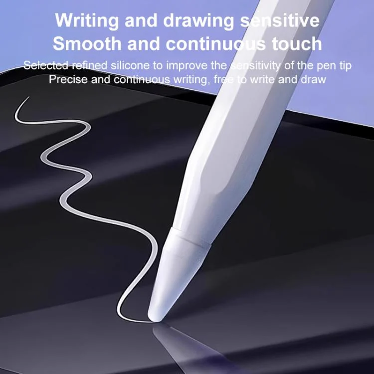 EDA0078122_B4.webp NC001 Extended Silent Non-Slip Silicone Stylus Pen Tip Cover, For Apple Pencil Series - Image 5