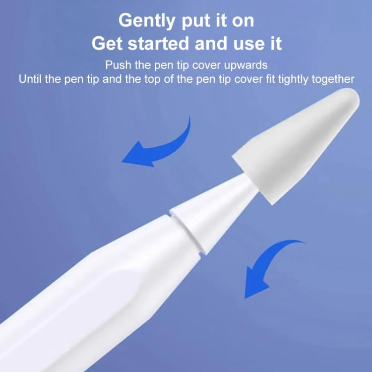 EDA0078122_B5.webp NC001 Extended Silent Non-Slip Silicone Stylus Pen Tip Cover, For Apple Pencil Series - Image 6