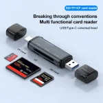 ADS-318 Type-C 5 in 1 Multi-Function Card Reader - Image 3