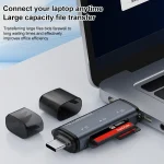 ADS-318 Type-C 5 in 1 Multi-Function Card Reader - Image 6
