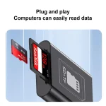 4 in 1 Type-C+8 Pin Multi-function Card Reader, Type-C+8 Pin - Image 7