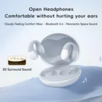 F13 Ear-Hook Noise Reduction 13mm Moving Coil HIFI BT 5.4 Wireless Earphones - Image 3