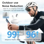 F13 Ear-Hook Noise Reduction 13mm Moving Coil HIFI BT 5.4 Wireless Earphones - Image 5