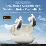 F18 Ear-Hook ANC Noise Reduction Air Conduction HIFI BT 5.4 Wireless Earphones, F18 (Black), F18 (White), F18 (Purple) - Image 6