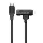 MOMAX DL56 1-Link Flow 60W Type-C to Type-C and 8 Pin Fast Charging Cable, Length:1.5m - Image 6