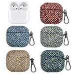 Camouflage Texture Earbuds Box PC Case with Hook, For AirPods 4, For AirPods 3 - Image 5