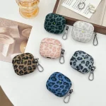 Leopard Texture Wireless Earphone PC Case, For AirPods 4, For AirPods Pro 2, For AirPods 3 - Image 3