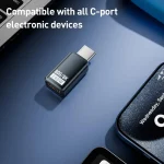 240W 80Gbps USB4 2.0 Type-C Full Function Adapter, Side Bend, 3D Bend, Female to Female - Image 8