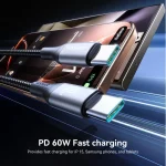 JOYROOM S-A28 Flash Series 480Mbps Fast Charging Data Cable, Length: 1m, Type-C to Type-C Cable, Type-C to 8 Pin Cable - Image 2