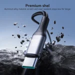 JOYROOM S-A28 Flash Series 480Mbps Fast Charging Data Cable, Length: 1m, Type-C to Type-C Cable, Type-C to 8 Pin Cable - Image 4