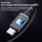 Yesido CA135C 18W 3A USB to USB-C / Type-C Zinc Alloy Data Cable, CA135C - Image 5