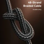 Yesido 60W 3A USB-C / Type-C to Type-C Charging Data Cable, 0.3m, 1.2m, 2m, 3m - Image 7