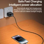 Yesido CA195 27W 3A USB-C / Type-C to 8 Pin Zinc Alloy Data Cable, CA195 - Image 10