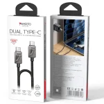 Yesido CA196 60W 3A USB-C / Type-C to Type-C Zinc Alloy Data Cable, CA196 - Image 12
