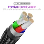 2.4A USB to 8 Pin 180 Degree Rotating Elbow Charging Cable, 1.2m 8 Pin, 2m 8 Pin - Image 11