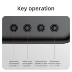 Yesido DS22 5 in 1 Multifunction Clock Wireless Fast Charge Station, For iPhone / Apple Watch / AirPods - Image 11