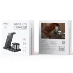 Yesido DS22 5 in 1 Multifunction Clock Wireless Fast Charge Station, For iPhone / Apple Watch / AirPods - Image 12