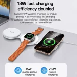 Yesido DS29 5 in 1 Foldable Wireless Charger for Phone / Watch / Earphone, DS29 - Image 3