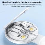 Yesido DS29 5 in 1 Foldable Wireless Charger for Phone / Watch / Earphone, DS29 - Image 10